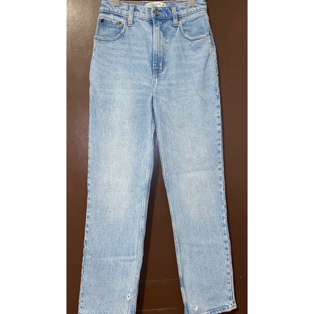 Abercrombie & Fitch The 90’s Straight Ultra High Rise (24 or 00 Short)